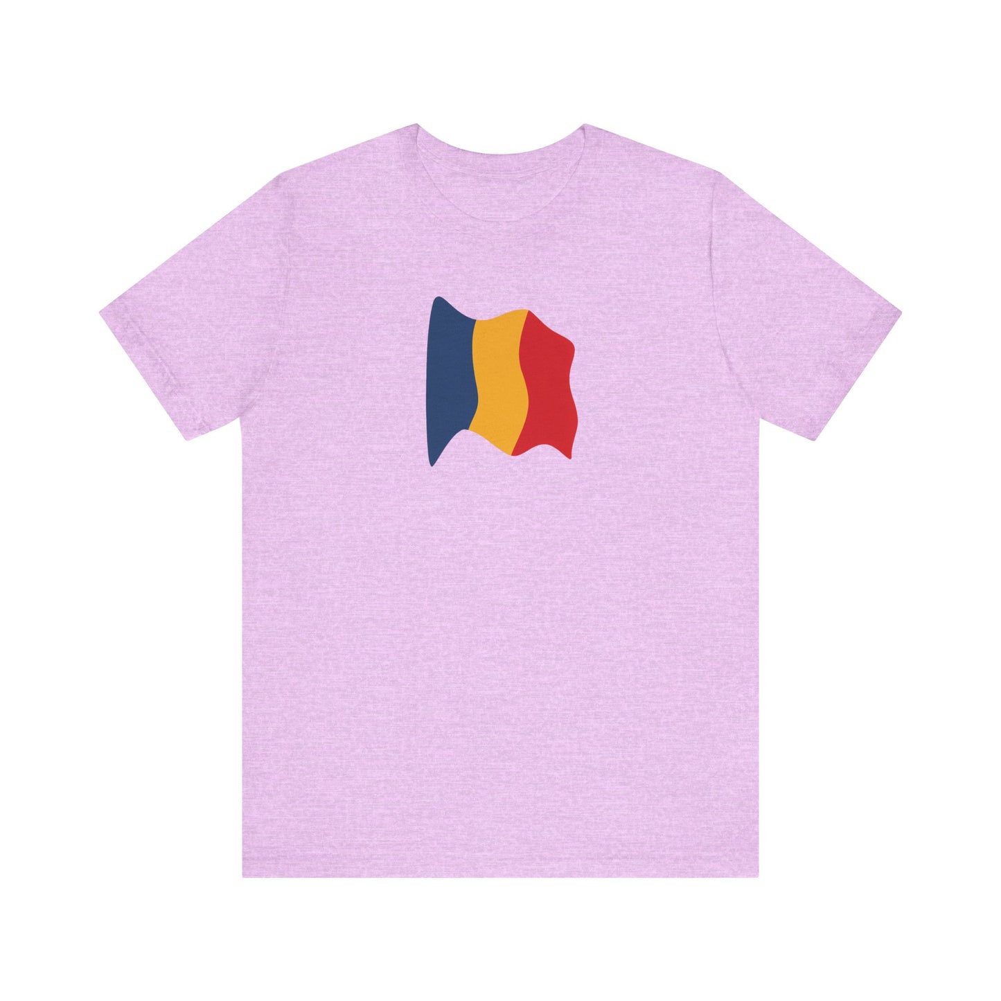 Romanian Flag Unisex Short Sleeve Tee, Casual Shirt, Travel T-Shirt, Gift for Romanians, Summer Outfit, Everyday Wear