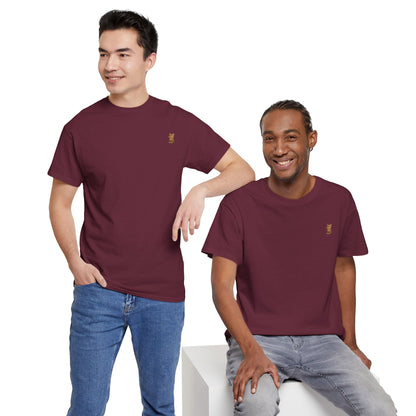 Brown kitten graphic T-shirt for cat lovers, featuring a cute cat design on a comfortable Printify T-shirt.