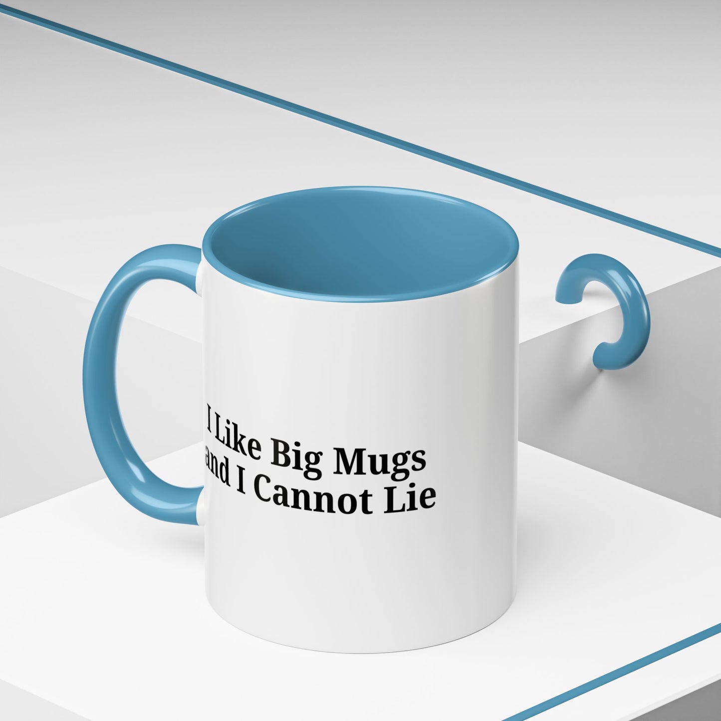 Funny Coffee Mug, I Like Big Mugs and I Cannot Lie, Gift for Coffee Lovers, Humor Mug, Birthday Gift, Office Decor - TRV