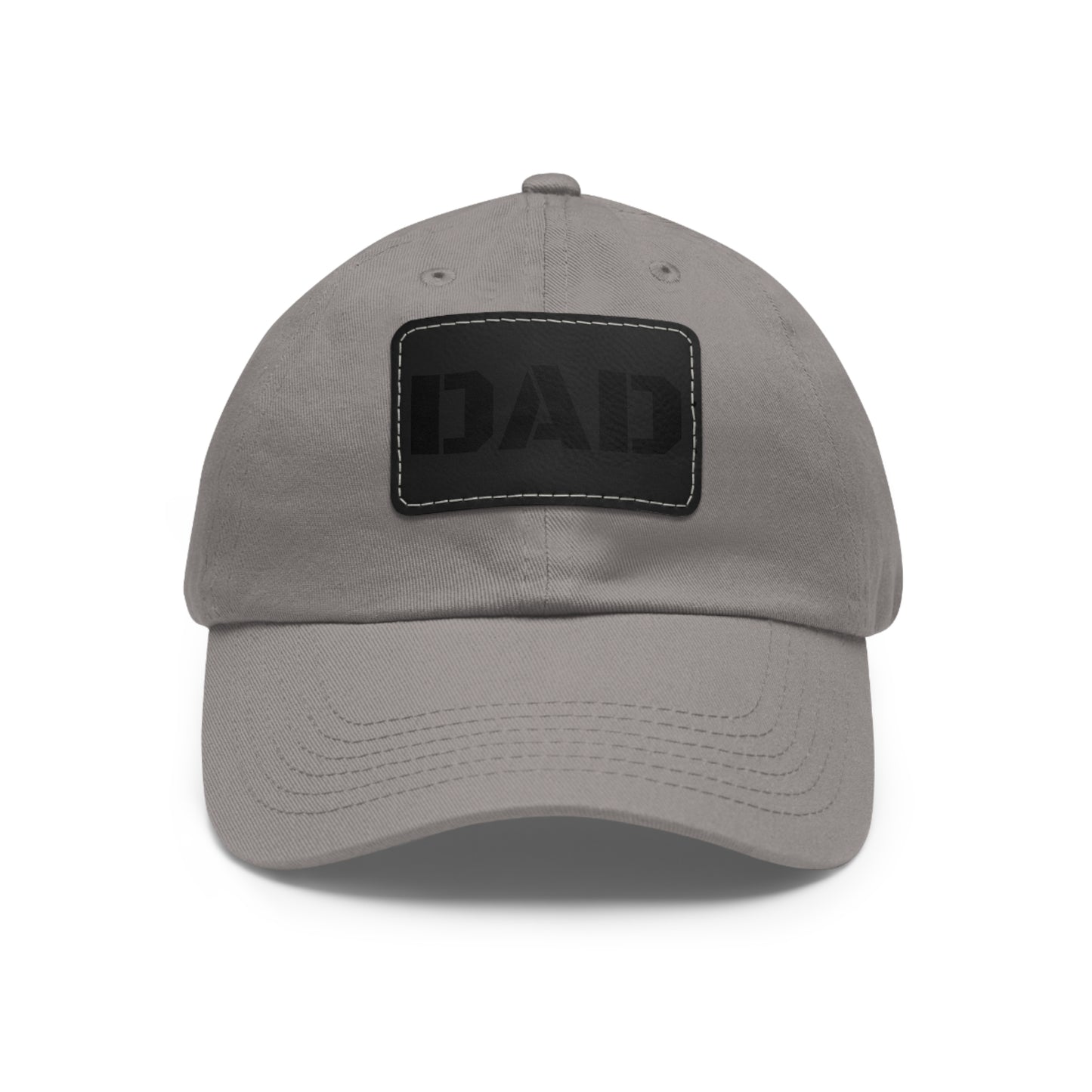 Stylish Dad Hat with Leather Patch | Perfect Gift for Fathers Day, Casual Wear, Dad's Birthday, Outdoor Activities