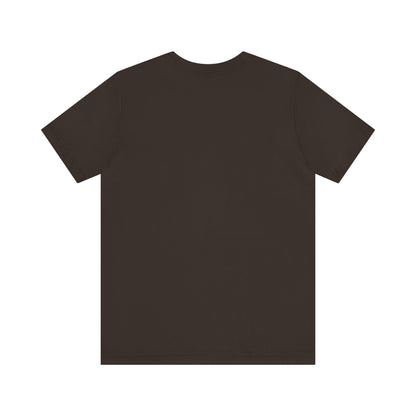 Romania Flag T-Shirt by Printify featuring a minimal waving Romanian tricolor design, casual wear for national pride.