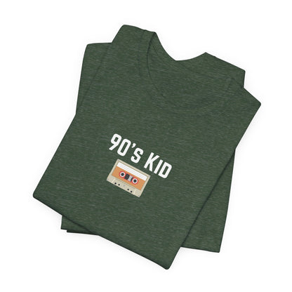 Retro Cassette Tee, Vintage Music Shirt, Unisex Short Sleeve, Gift for Music Lovers, Nostalgic Graphic Tee, Casual Wear