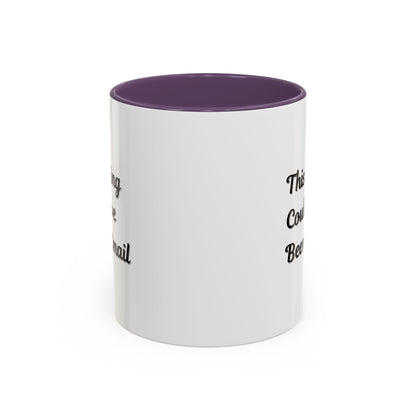 Funny office coffee mug with the phrase "This Meeting Could Have Been An Email" printed on a ceramic mug by Printify.