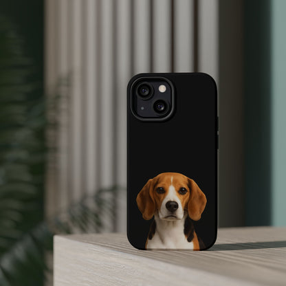 Beagle Photo Magnetic Impact Phone Case — Shockproof, Slim Protective Cover