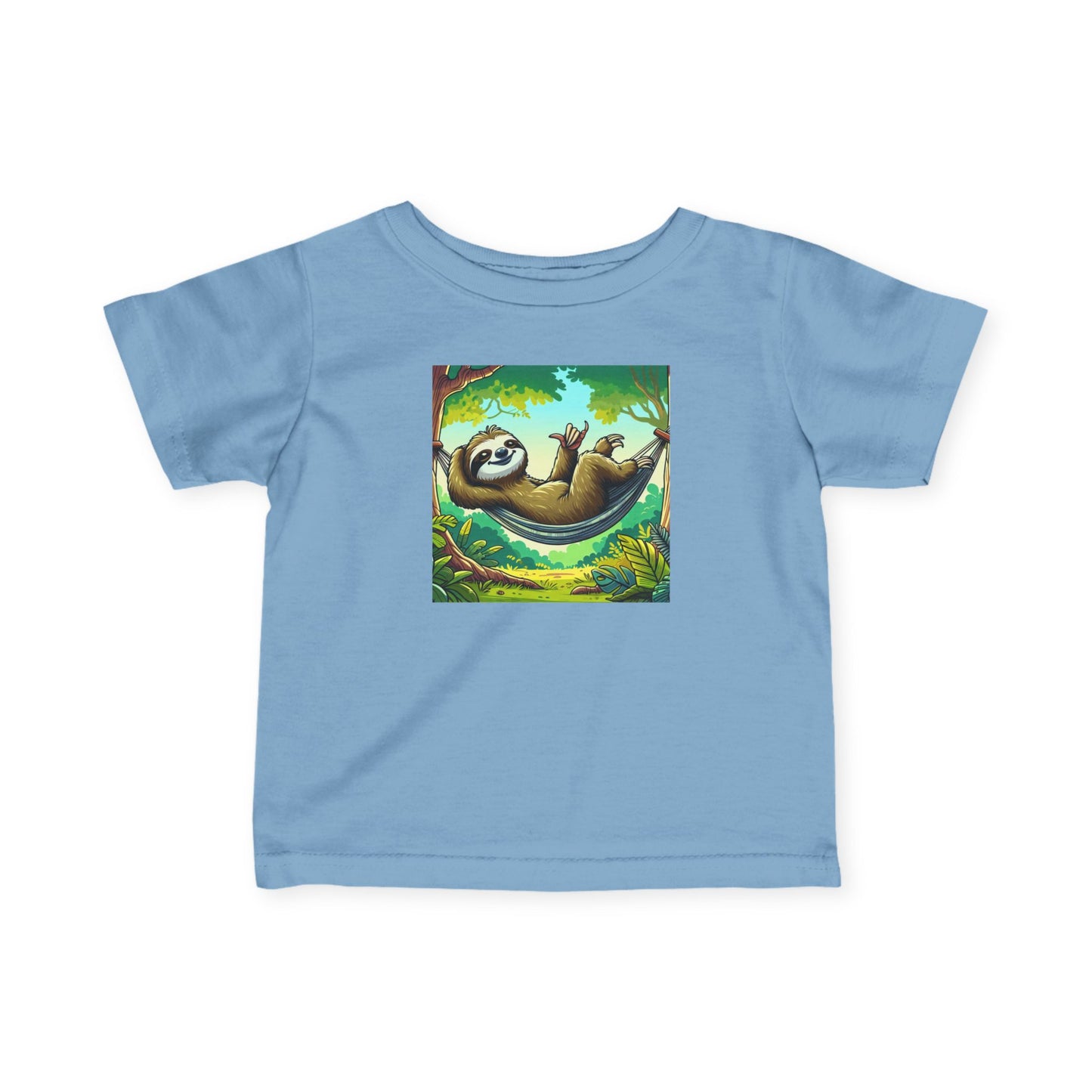 Sloth Relaxation Infant Tee, Baby T-Shirt, Cute Baby Clothes, Toddler Gift, Fun Nursery Wear, Animal Lover Gift