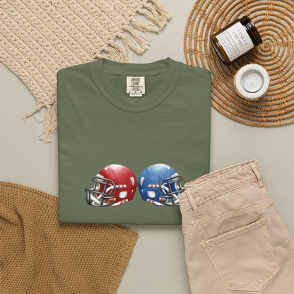 Unisex Football Rivalry T-Shirt - Perfect Gift for Game Day, Sports Fans, Tailgating, Football Season, Team Spirit Gear
