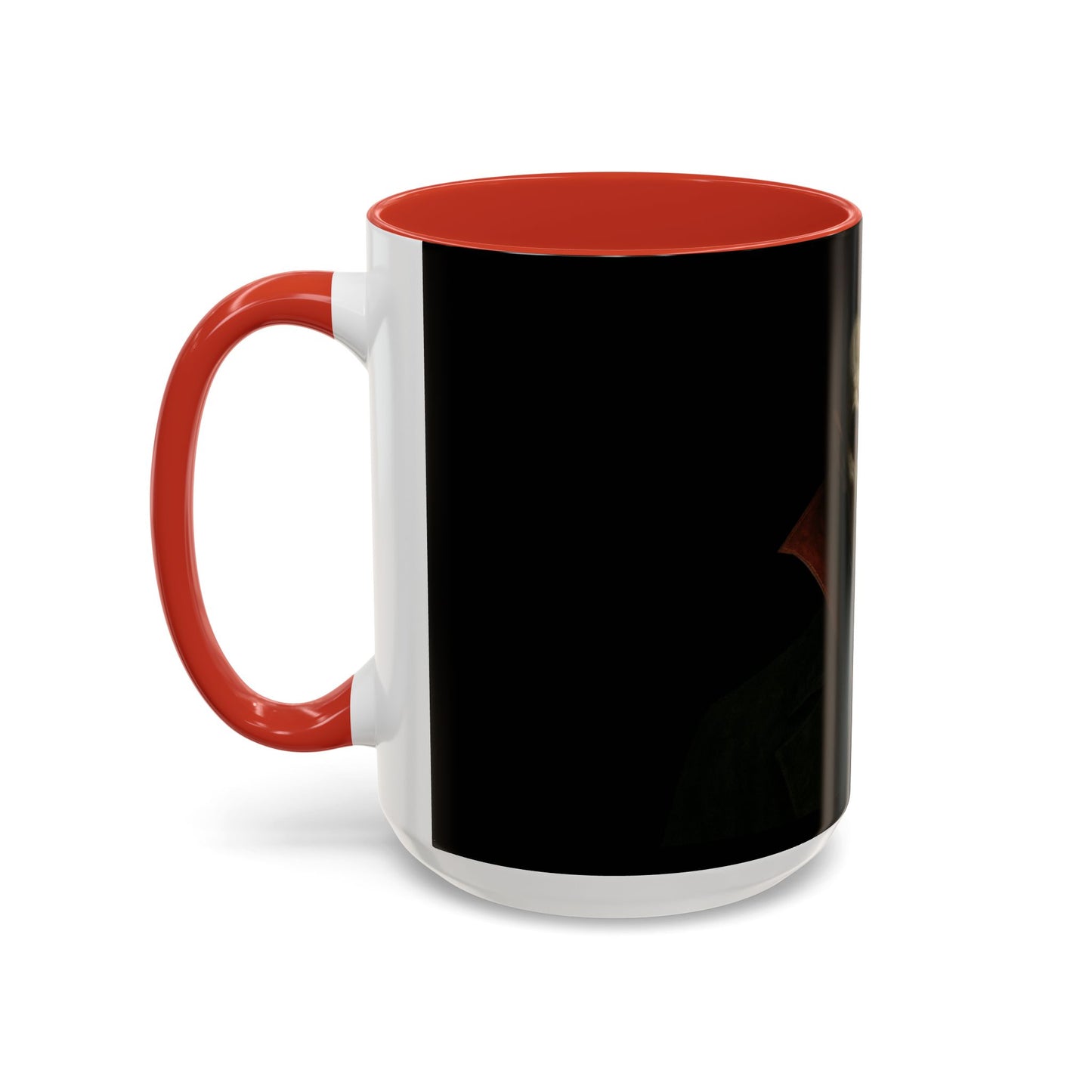 Gothic Dracula Vampire Accent Coffee Mug | Spooky Halloween Gift, Unique Home Decor, Collector's Mug, Coffee Lover's Gift - TRV