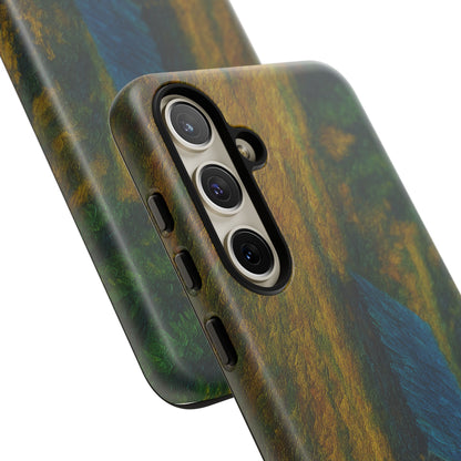 Artistic Phone Case by Tough Cases, Nature-Inspired Phone Protection, Unique Gift for Nature Lovers, Stylish Accessory, Fall Aesthetic - TRV