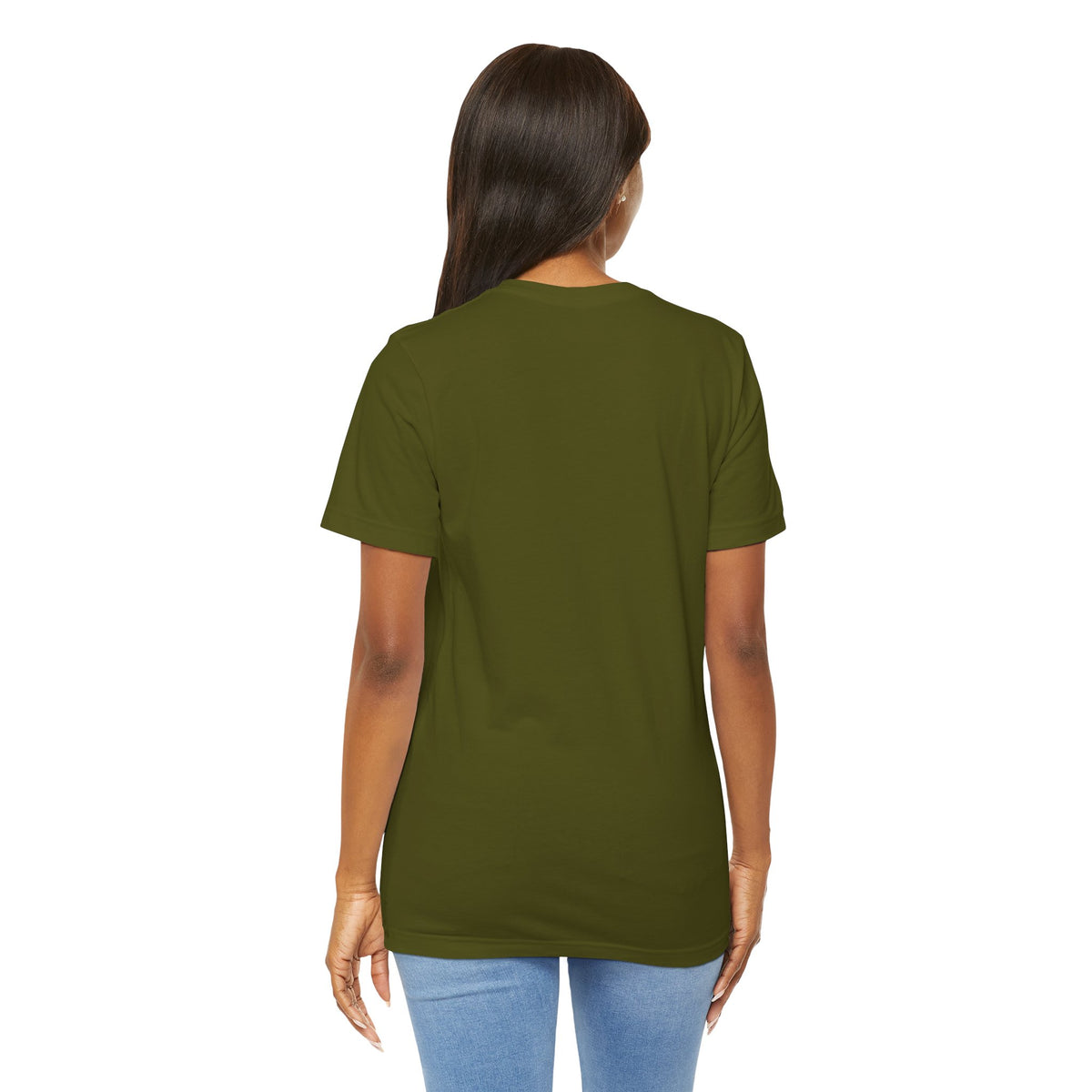 Black graphic T-shirt by Printify featuring "Established 2008" text in a minimal design.