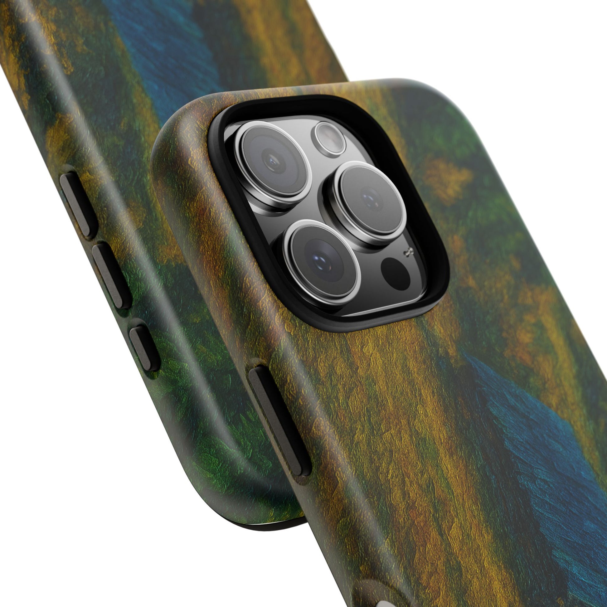 Artistic Phone Case by Tough Cases, Nature-Inspired Phone Protection, Unique Gift for Nature Lovers, Stylish Accessory, Fall Aesthetic - TRV