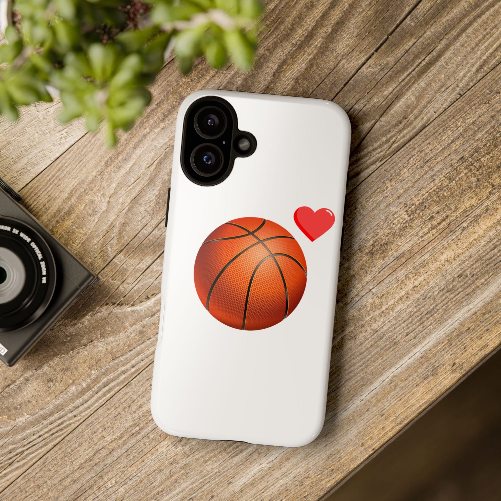 Basketball Phone Case, Love Basketball Case, Sports Gift, Athletic Style, Unique Phone Cover - TRV