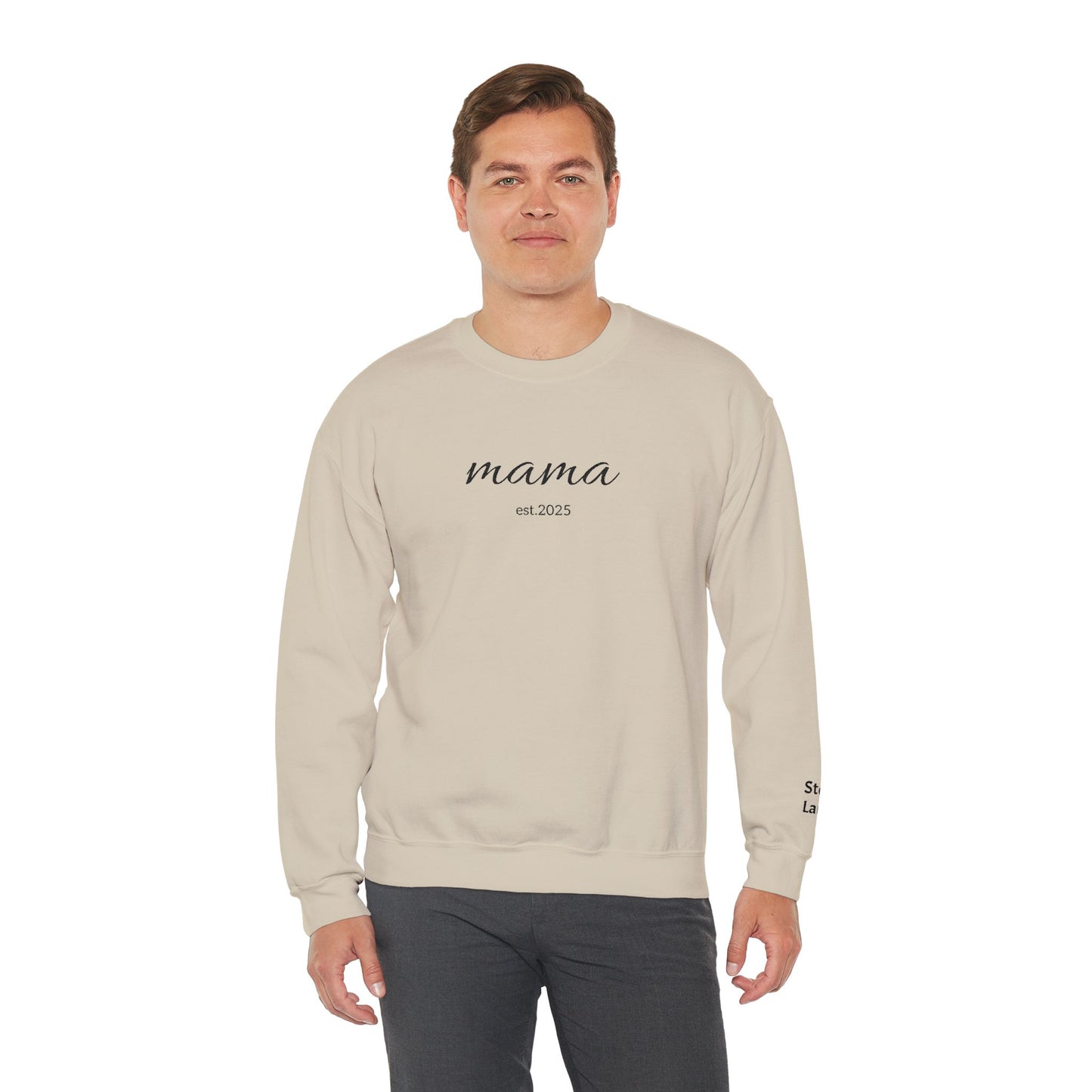 mama sweatshirt | simple script mom pullover - TRV