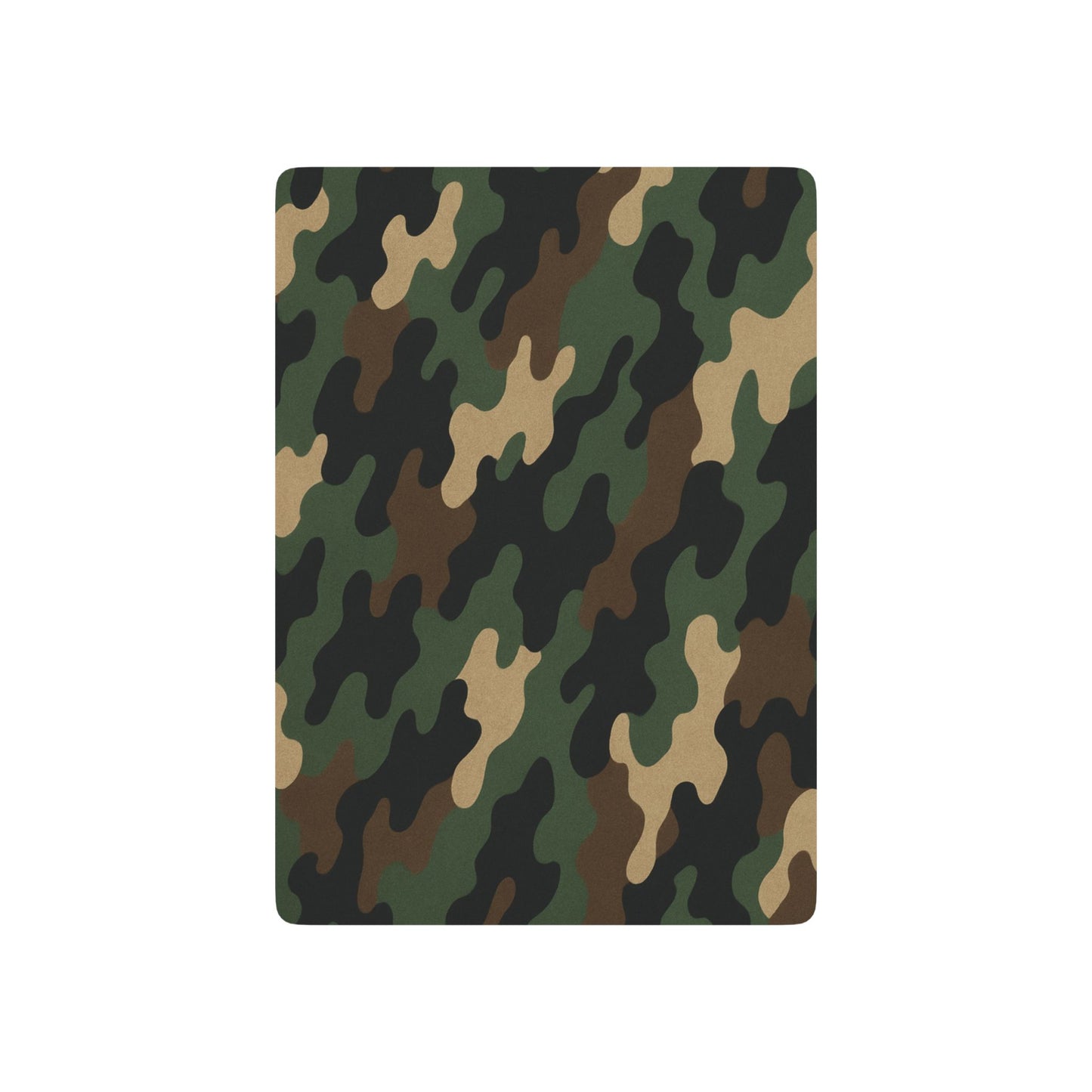 Camouflage Poker Playing Cards — Military Camo Deck for Card Games & Gifts