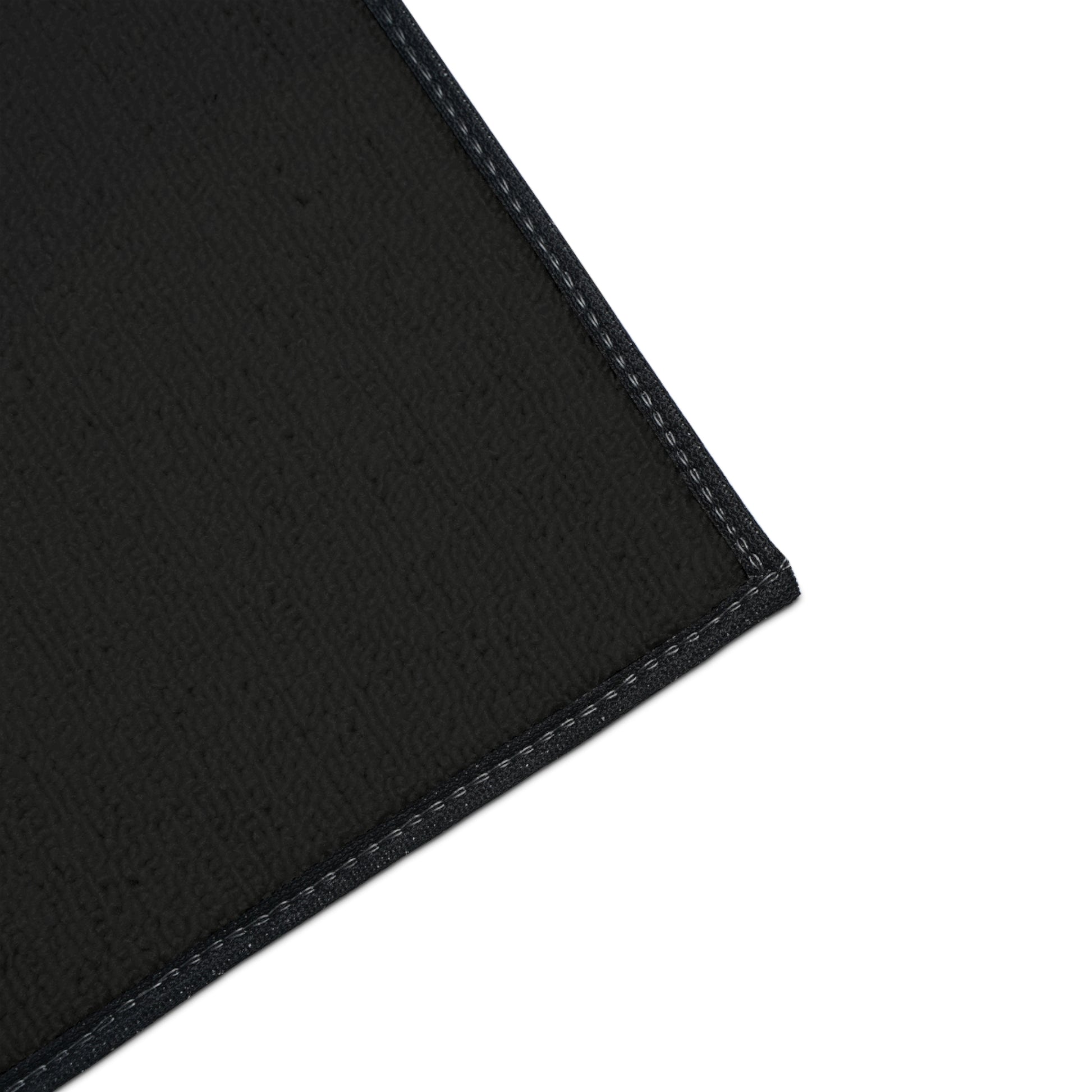 Radiant Star Burst Floor Mat | Black Entrance Rug - TRV