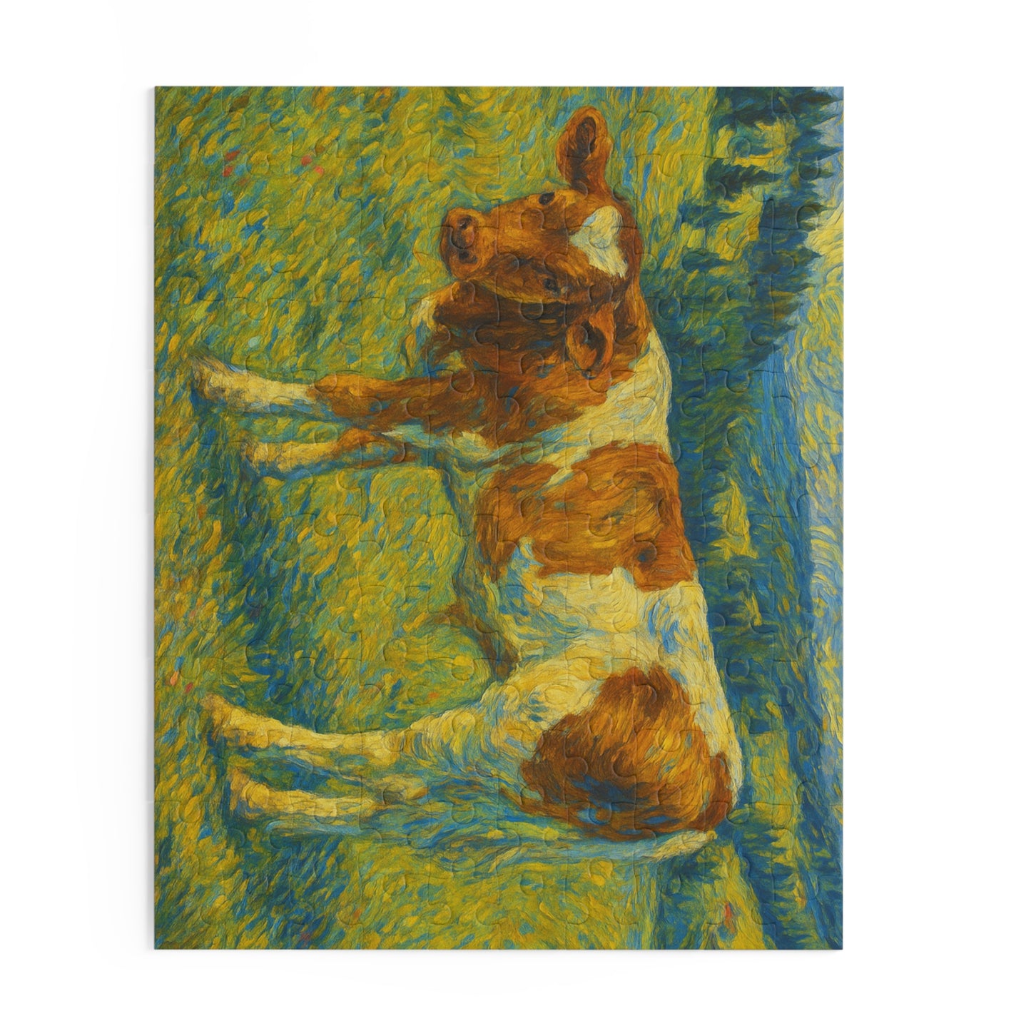 Vintage Calf Painting Puzzle | Art Jigsaw 120 252 500-Piece