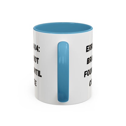 Error 404 Coffee Mug - Perfect for Your Daily Brew, Gift for Programmers, Humor for Coffee Lovers, Office Desk Decor, Nerdy Kitchenware