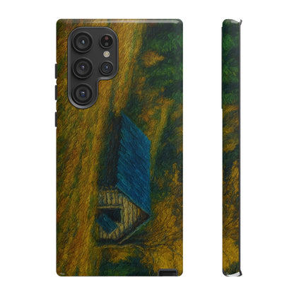 Artistic Phone Case by Tough Cases, Nature-Inspired Phone Protection, Unique Gift for Nature Lovers, Stylish Accessory, Fall Aesthetic - TRV