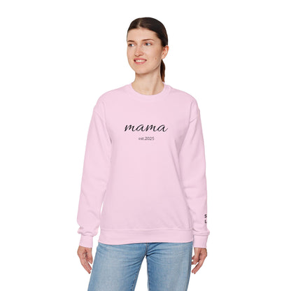 mama sweatshirt | simple script mom pullover - TRV