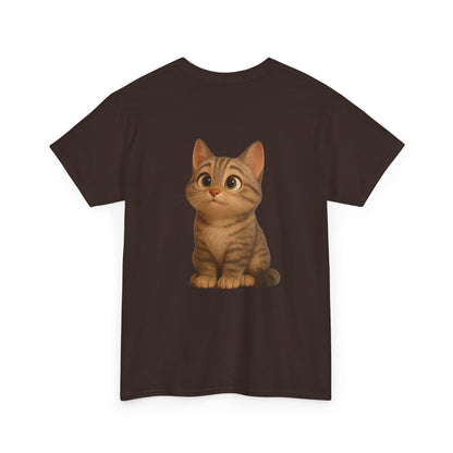 Adorable Cat Graphic Tee, Cute Pet Lover's Shirt, Animal Lover's Gift, Cozy Everyday T-Shirt, Perfect for Cat Lovers