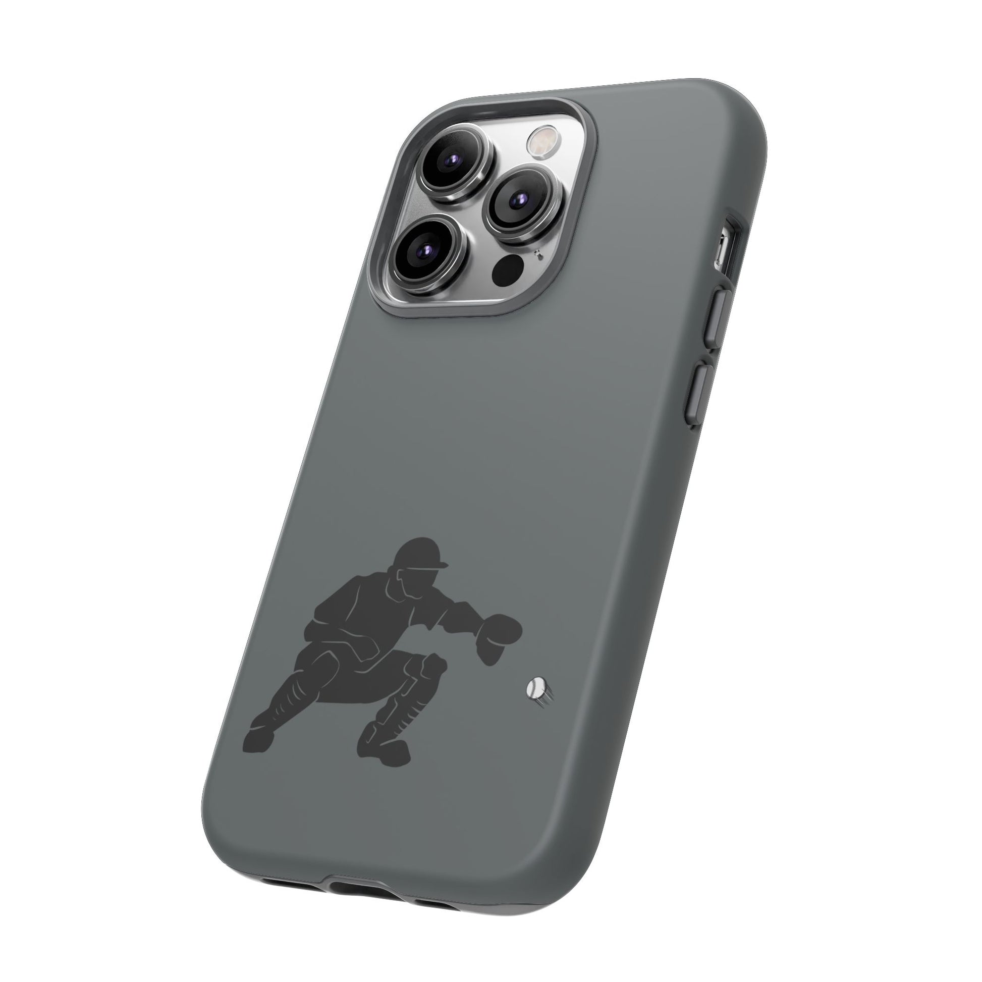 Printify baseball catcher phone case, tough protective cover with catcher design for smartphones, durable and stylish.