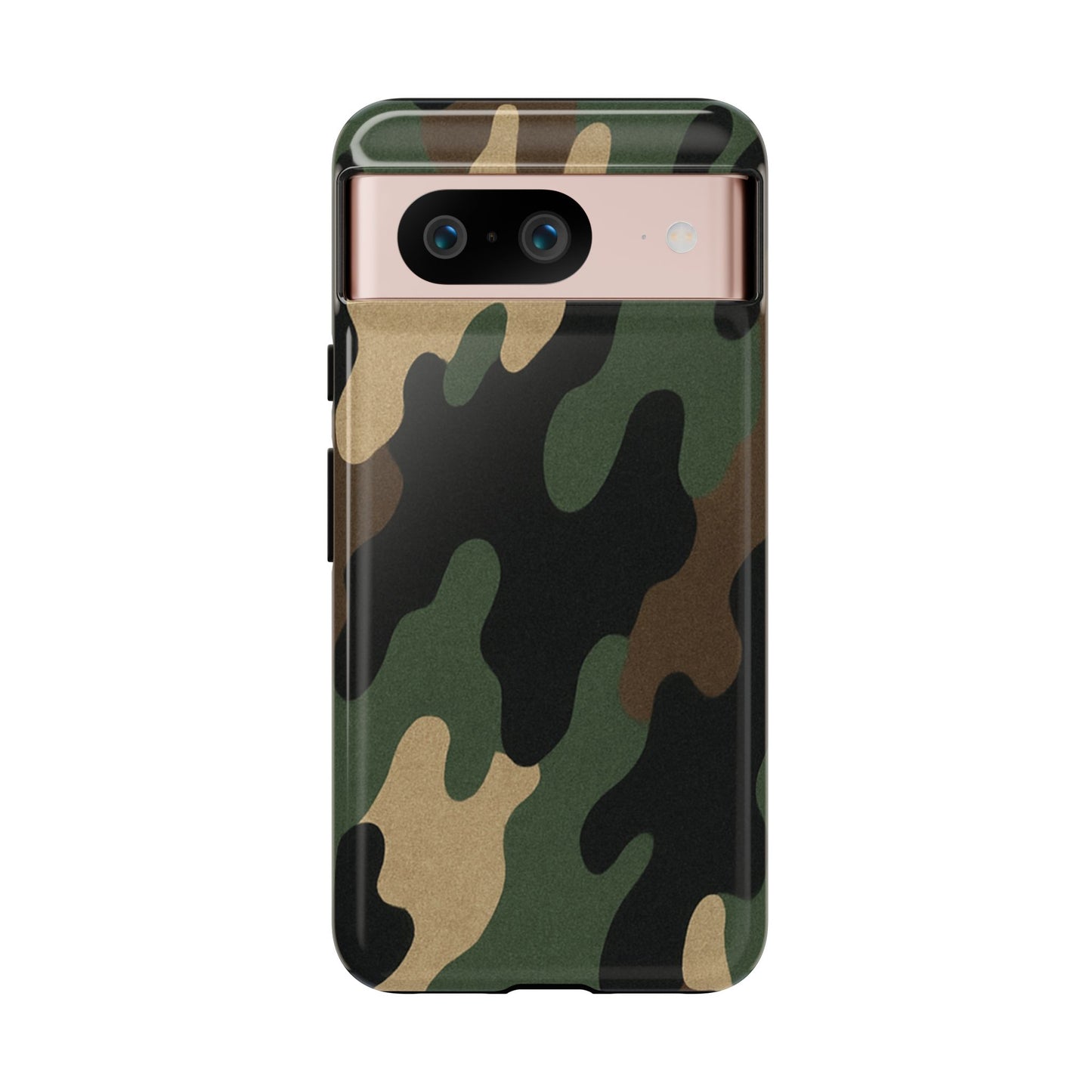 Camouflage Phone Case, Tough Phone Cover, Military Style Accessory, Protective Case for Men, Gifts for Soldiers - TRV