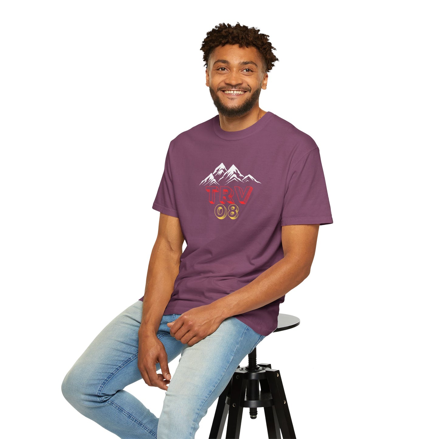 TRV08 Logo Tee | Unisex Garment-Dyed T-Shirt