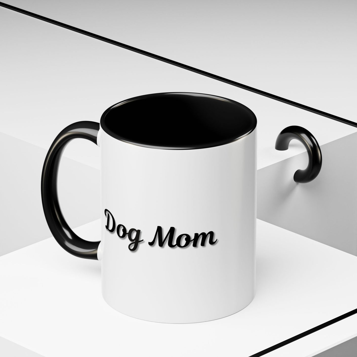 Dog Mom Accent Coffee Mug - Perfect Gift for Pet Lovers