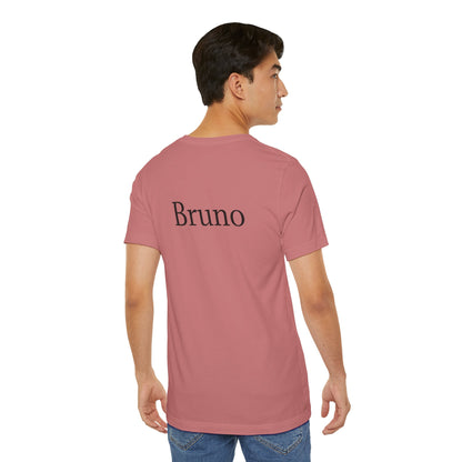 Custom unisex T-shirt from Printify with blank design, soft fabric, and classic fit, ready for personalized printing.