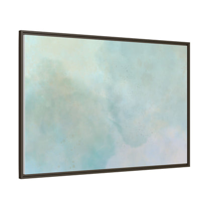 Soft Abstract Pastel Watercolor Matte Canvas