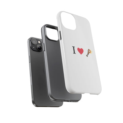 I Love Baseball Vibe Phone Case - Tough Cases for Sports Lovers, Gifts for Athletes, Fun Accessories, iPhone and Android Compatible - TRV