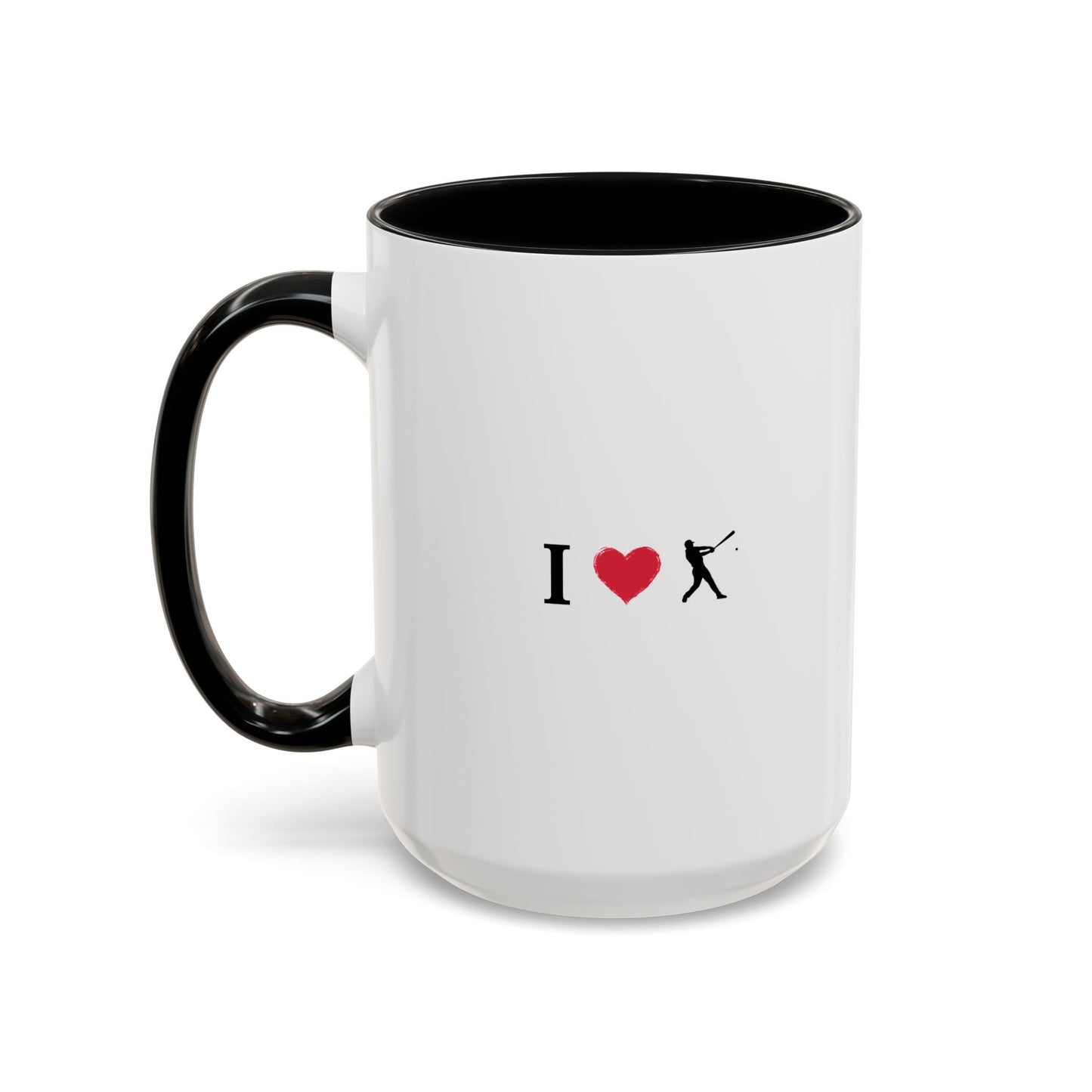Baseball Love Accent Coffee Mug – Perfect Gift for Sports Fans, Home or Office Use, Great for Birthdays, Anniversaries, and Holidays - TRV