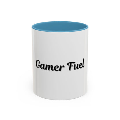 Gamer Fuel Accent Coffee Mug - Perfect for Gamers - TRV
