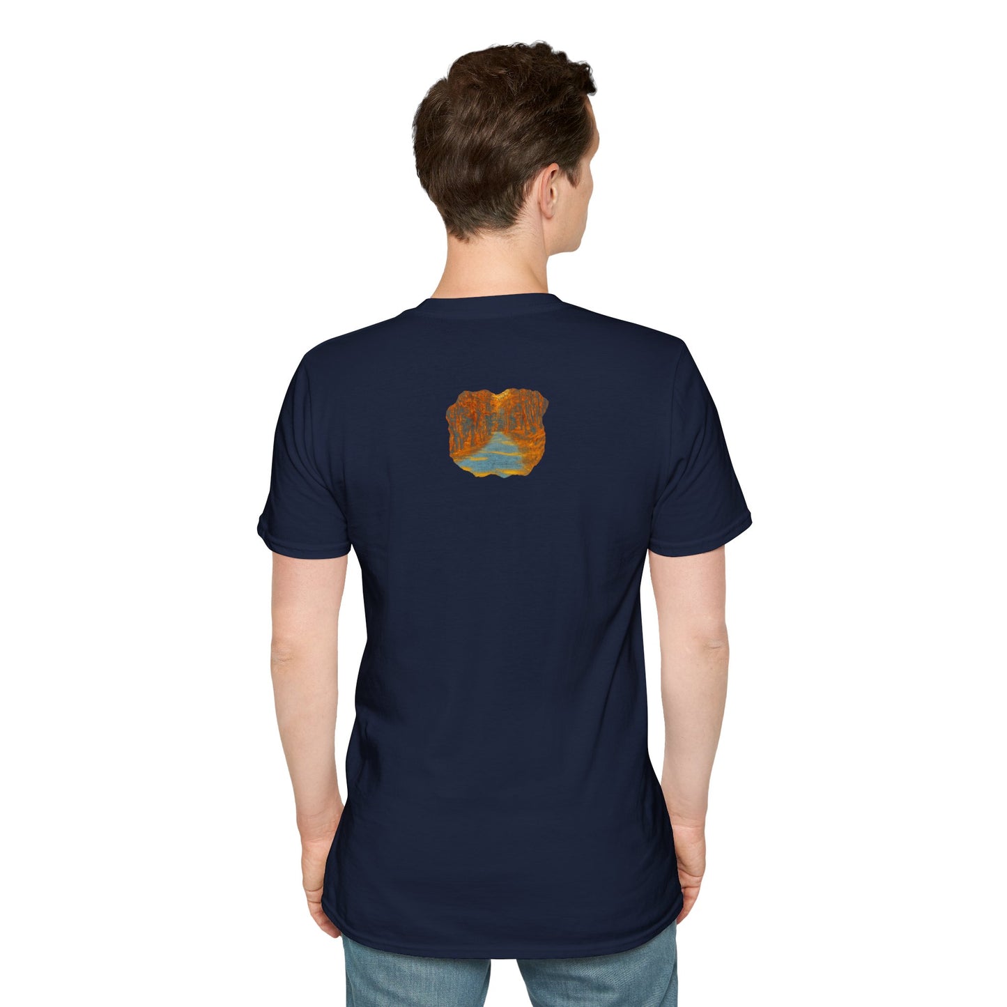 Autumn Pathway Unisex Softstyle T-Shirt, Cozy Fall Shirt, Nature Lover Tee, Scenic Route Top, Gift for Hikers, Casual Wear, Outdoor [...]