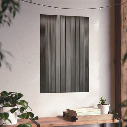Elegant Matte Vertical Posters, Minimalist Wall Art, Modern Home Decor, Aesthetic Gift, Black and White Print - TRV