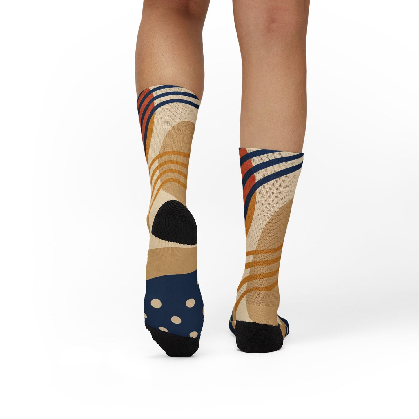 Sublimation Abstract Socks