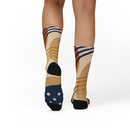 Sublimation Abstract Socks