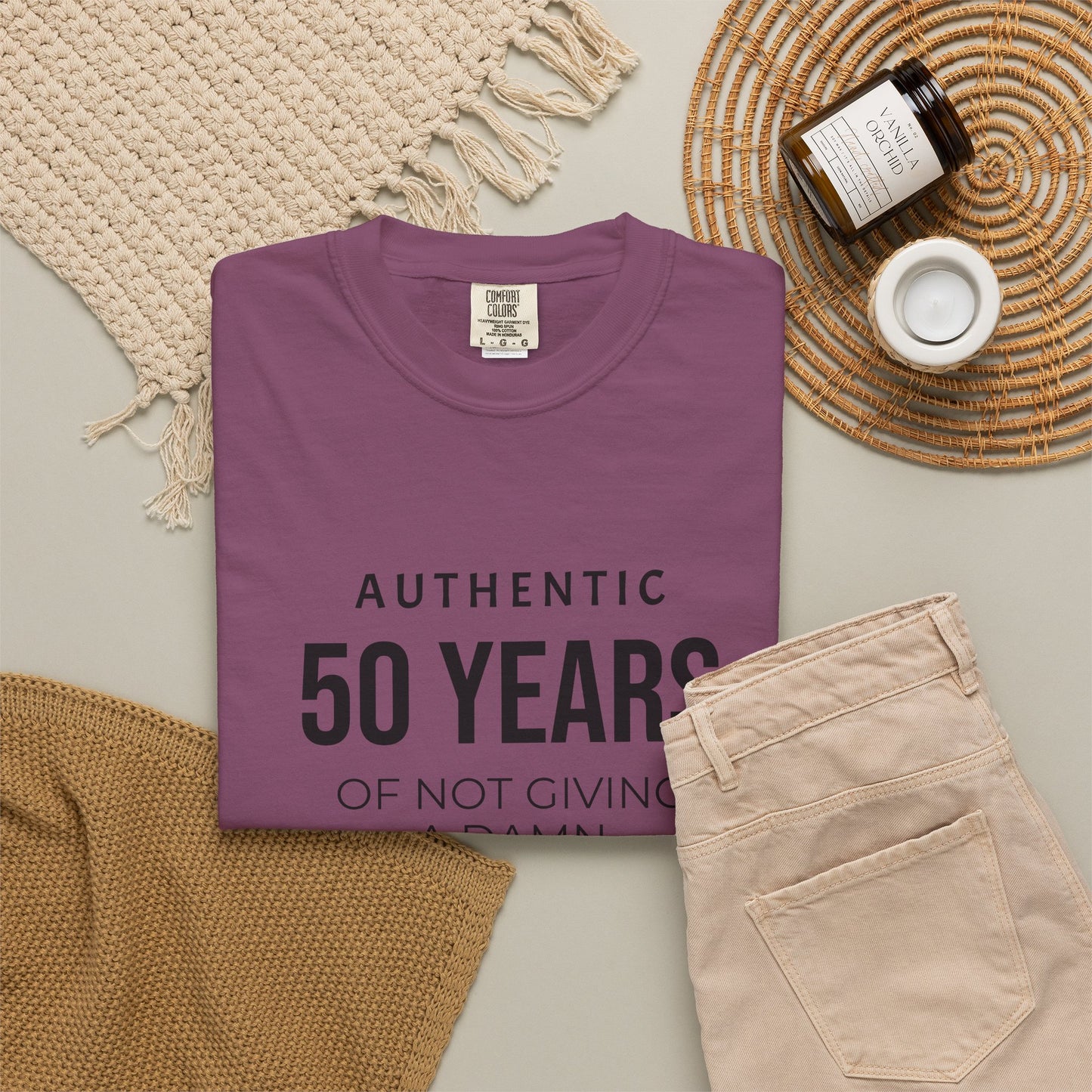 Design Your Own Garment-Dyed T-Shirt — TRV08 Custom Tee