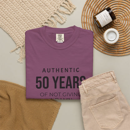 Design Your Own Garment-Dyed T-Shirt — TRV08 Custom Tee