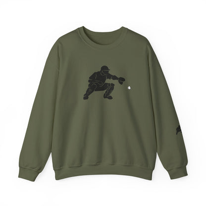 Baseball Catcher Crewneck Sweatshirt | Unisex Sports Apparel | Perfect for Game Days, Gifts, and Casual Wear | Baseball Lover's Gift - TRV