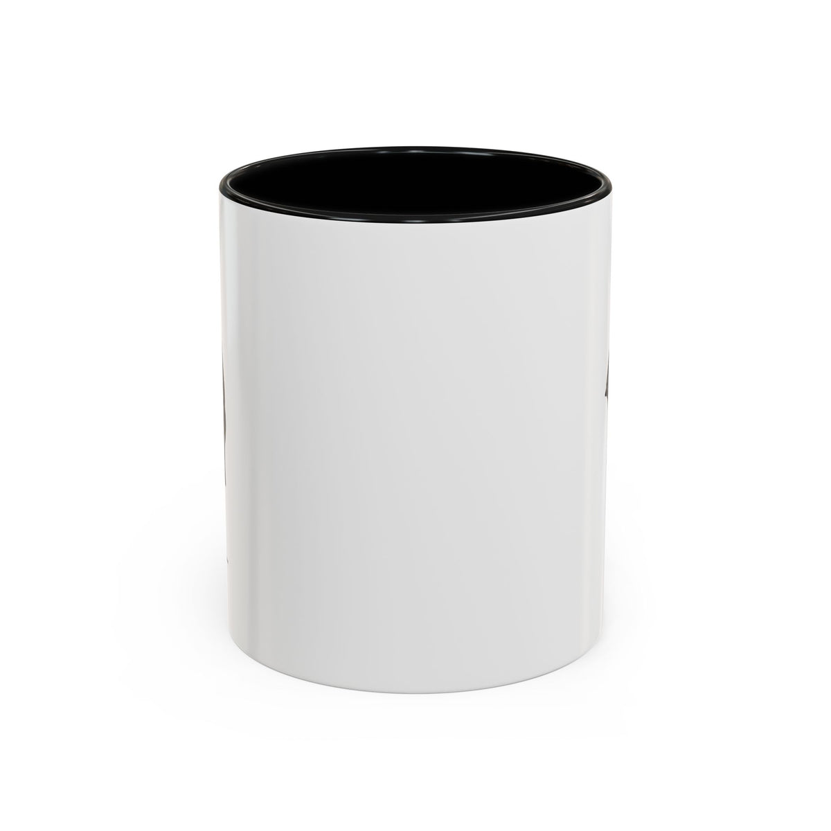 Black accent Dripping Bite coffee mug by Printify, 11oz or 15oz, featuring a unique dripping design on ceramic surface.