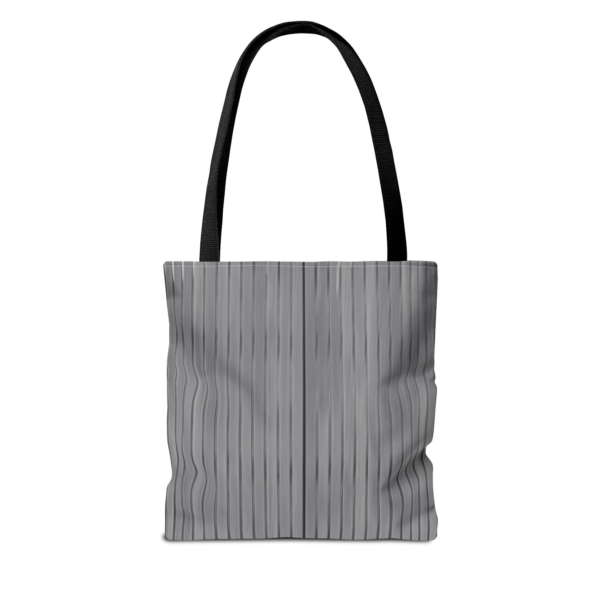 Stylish Gray Striped Tote Bag for Everyday Use - TRV