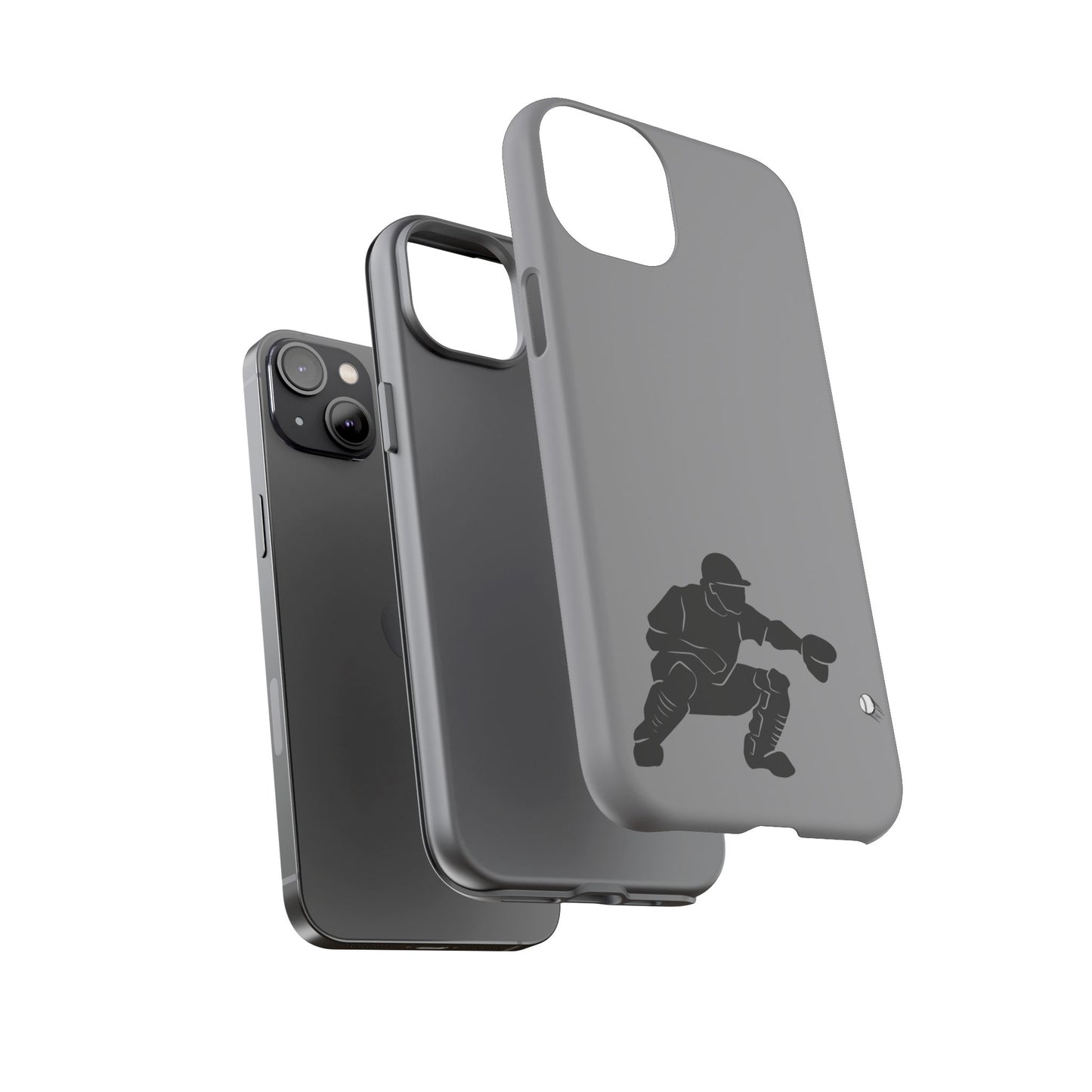 Baseball Catcher Phone Case - Tough Cases, Sports Phone Cover, Great for Athletes, Perfect Gift for Baseball Lovers, Unique Cell Phone Design - TRV