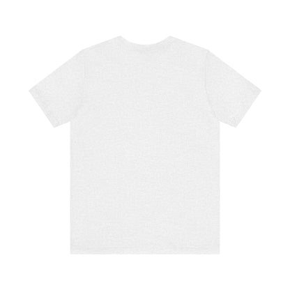 Romania flag T-shirt by Printify featuring a minimal waving tricolor design on a casual tee.