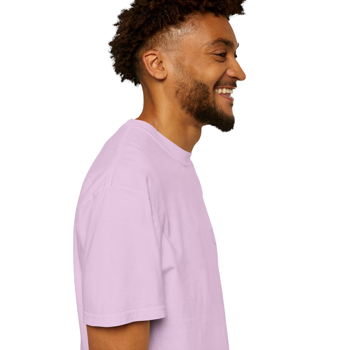 Black Finger Heart T-Shirt with minimal heart graphic, casual crew neck tee by Printify, perfect for stylish everyday wear.