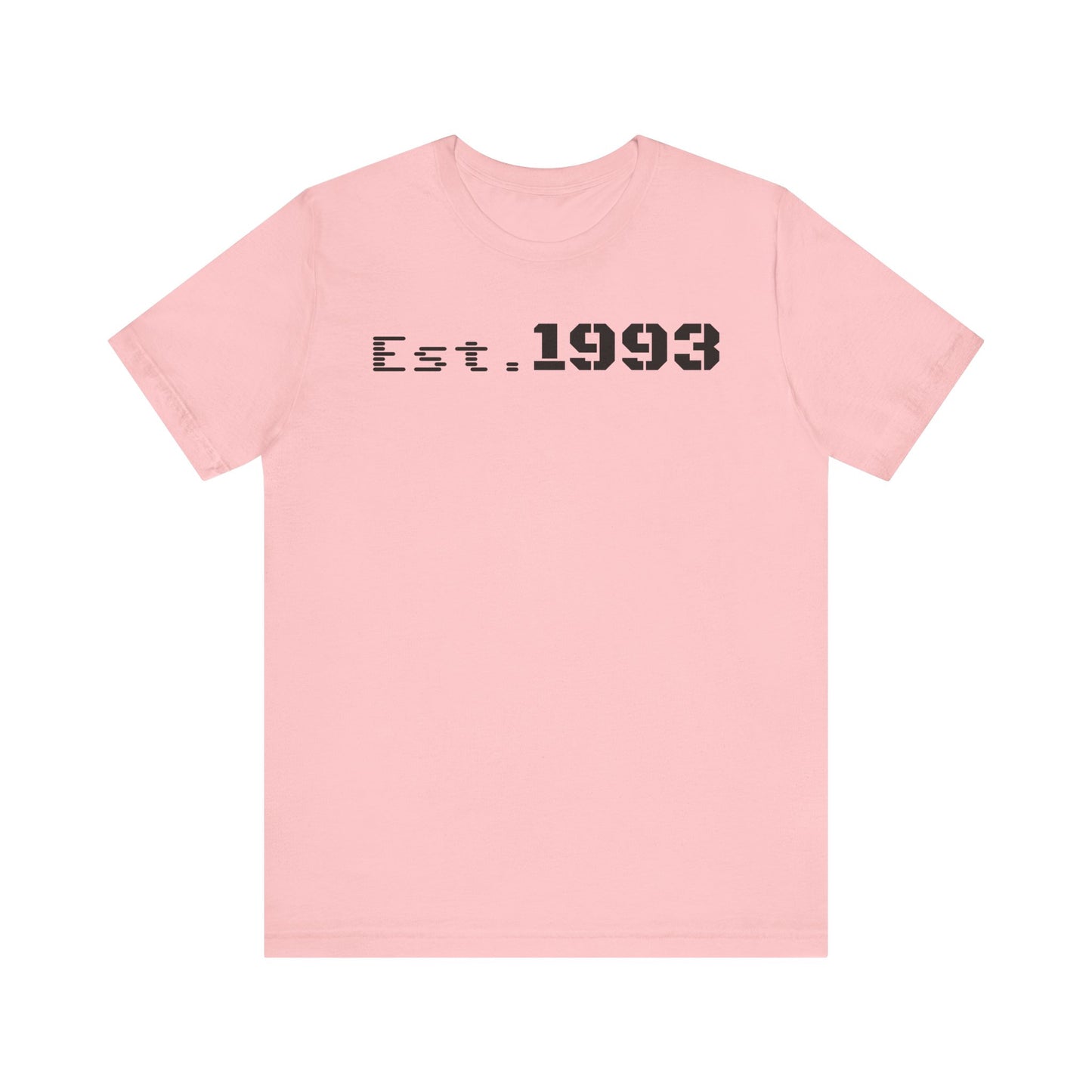 Est. 1993 Unisex Short Sleeve Tee - Perfect for Birthdays, Nostalgia, Casual Wear, Gifts, and Celebrations - TRV