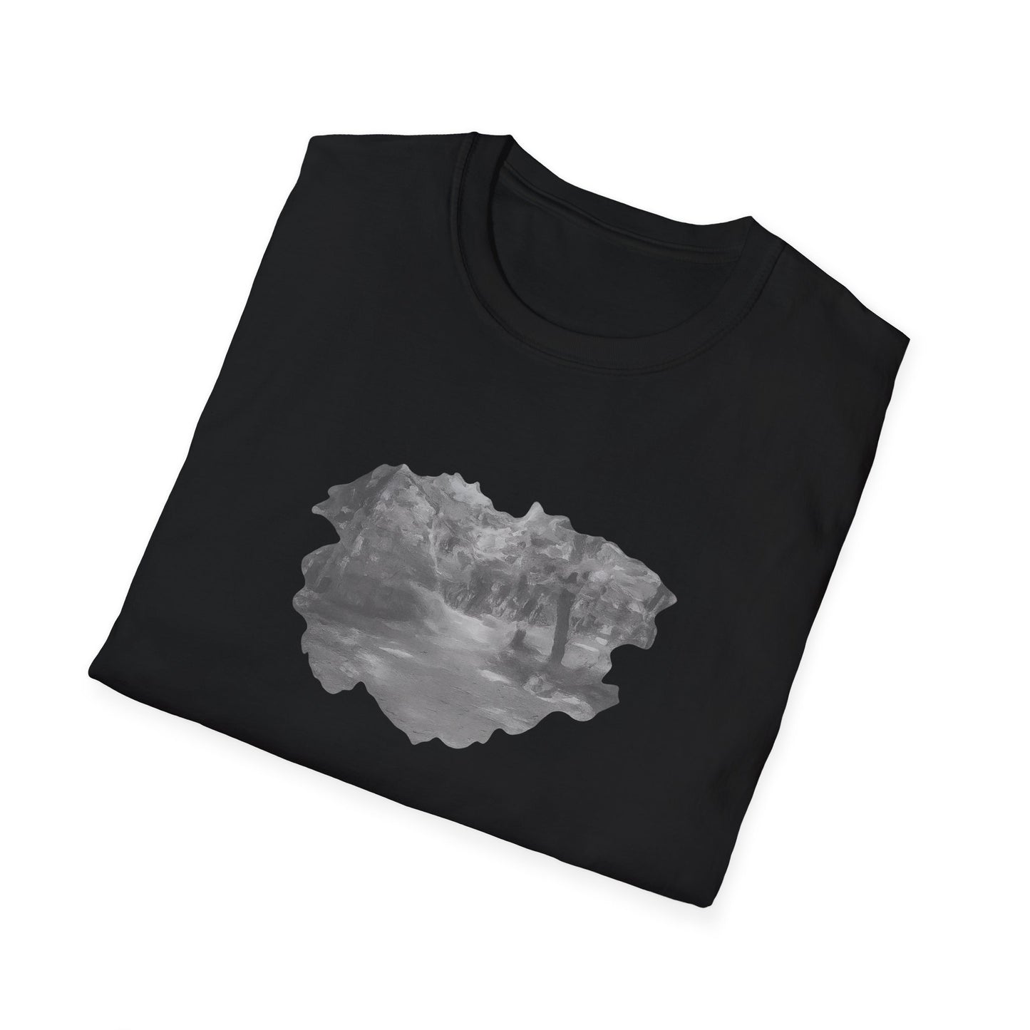 Serene Nature Landscape T-Shirt - Comfortable Unisex Tee, Outdoor Adventures, Nature Lover Gift, Casual Wear, Stylish Spring Top - TRV