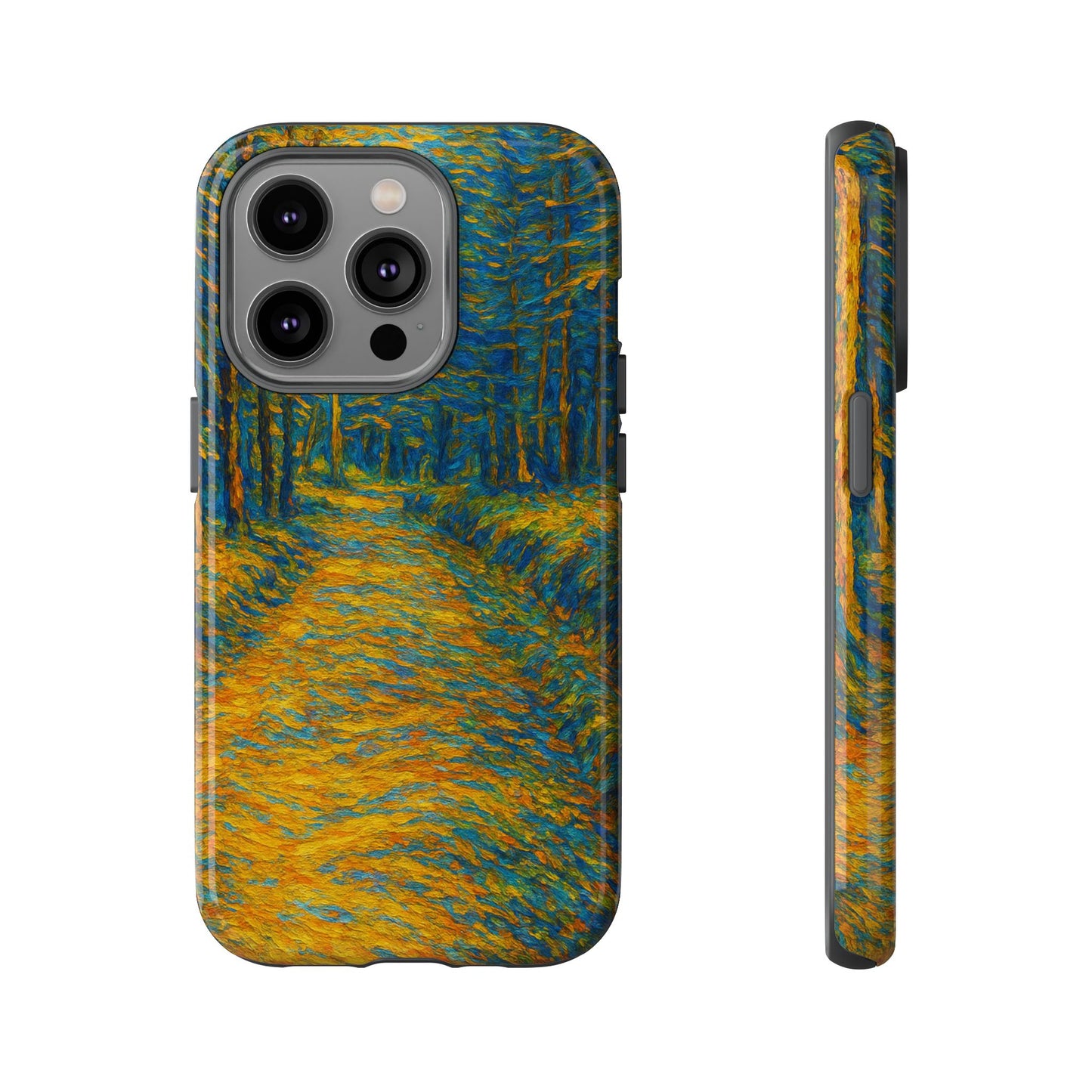 Artistic Phone Case for Nature Lovers, Tough Cases, Vibrant Design, Gift for Friends, Phone Accessories, Unique Artwork - TRV