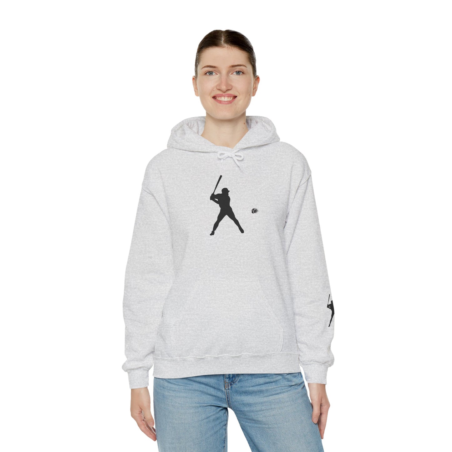 Baseball Themed Unisex Hoodie, Streetwear, Sports Fan Sweatshirt, Gift for Athletes, Casual Wear, Fall Fashion - TRV