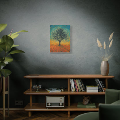 Artistic Tree Canvas Wall Art, Matte Stretched Canvas, Natural Decor for Home, Office, Gift for Nature Lovers, Bohemian Wall Decor