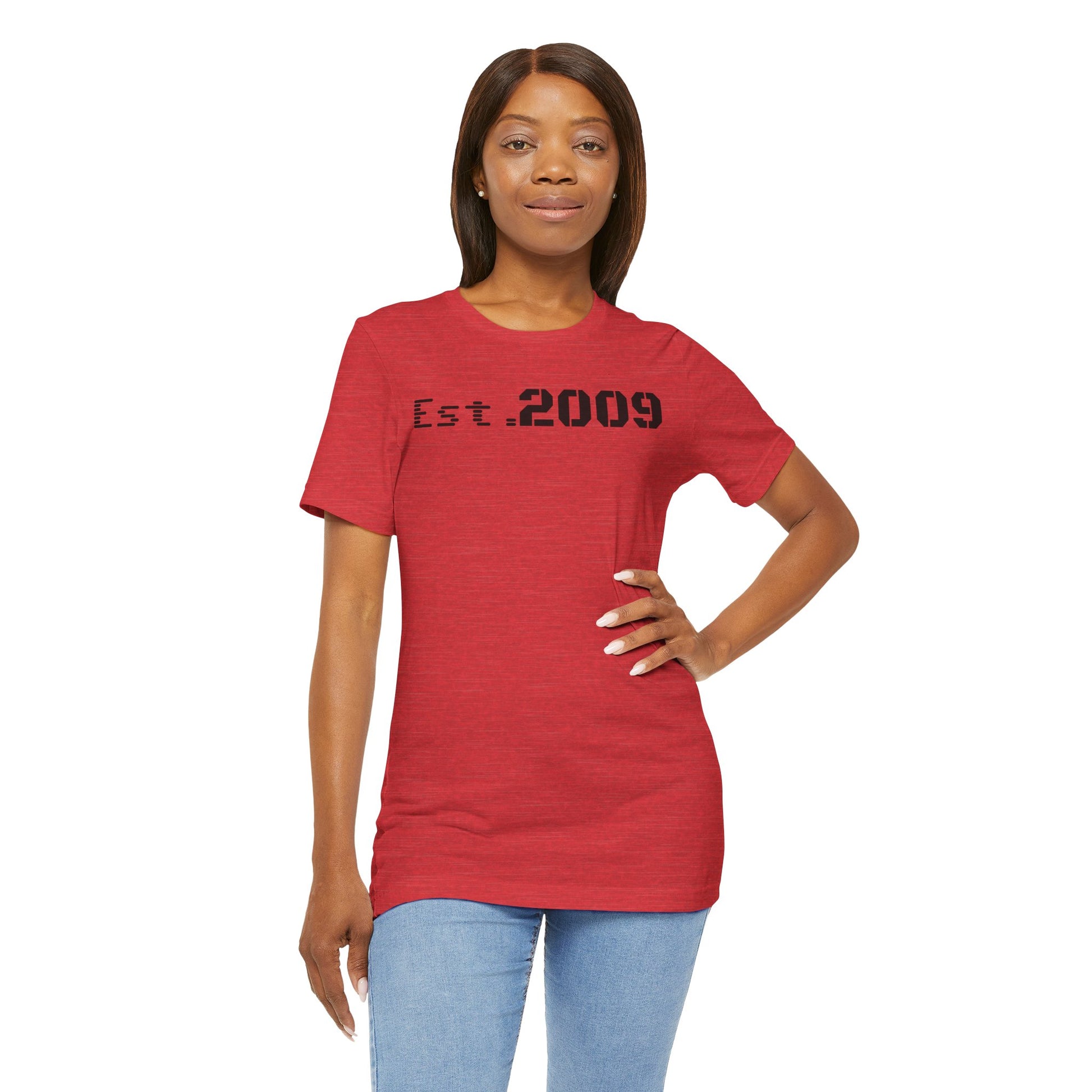 Established 2009 Unisex Tee - Casual Wear, Birthday Gift, Graduation Outfit, Anniversary Shirt, Personalized Fashion - TRV